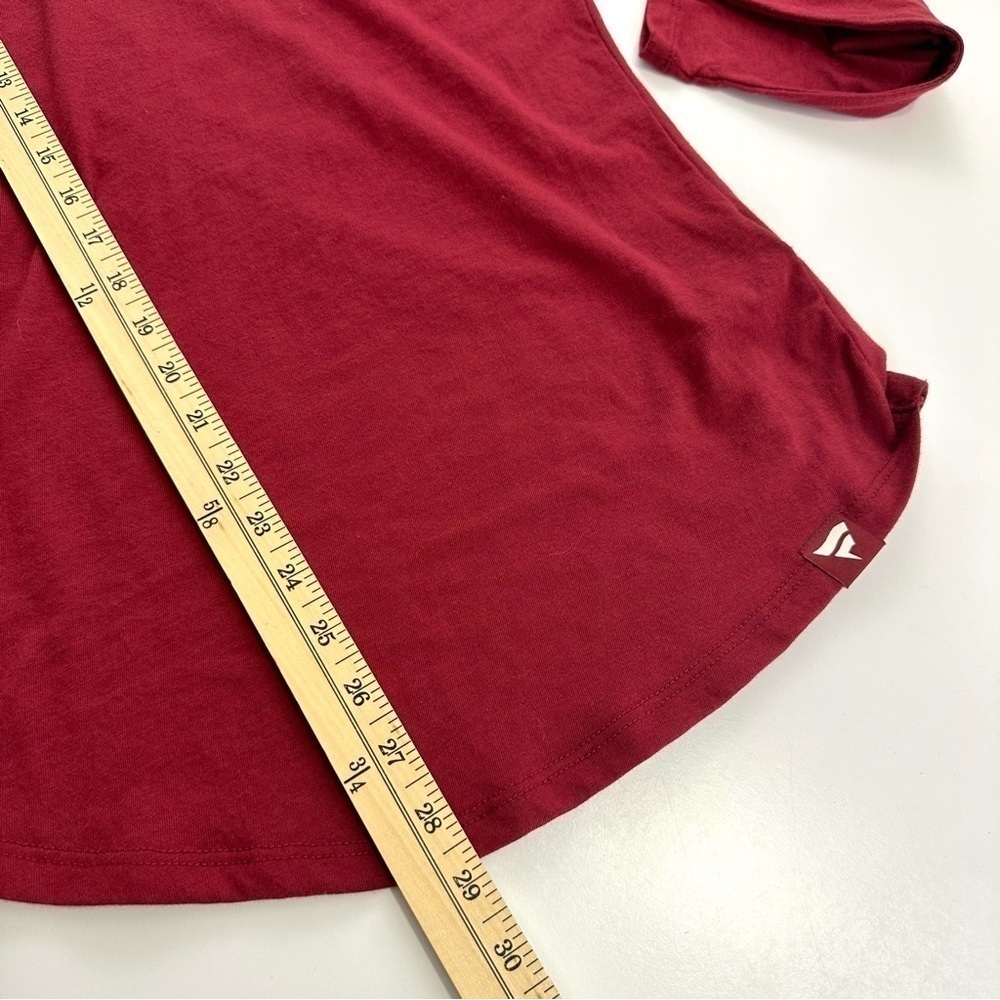 Fanatics Womens Sz M Arizona Coyotes Long Sleeve Lace Up V Neck T Shirt Garnet - Picture 11 of 13